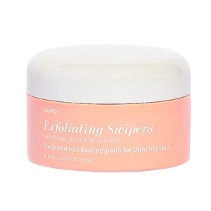 Go-to exfoliating swipeys pads 50 pads